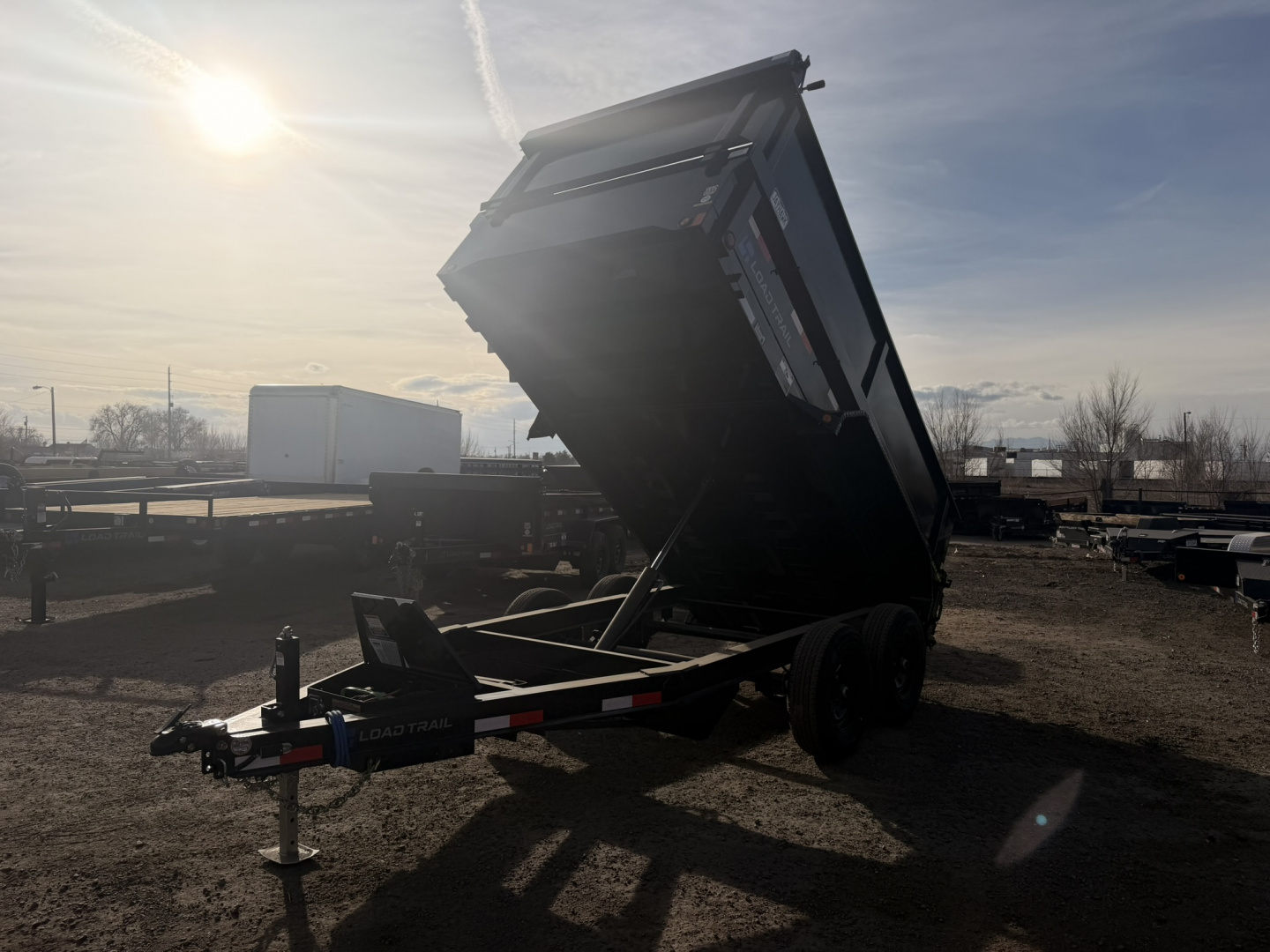 New 2026 Load Trail 6-12 Dump 5.2K Axles W/ SIDE EXTENSIONS