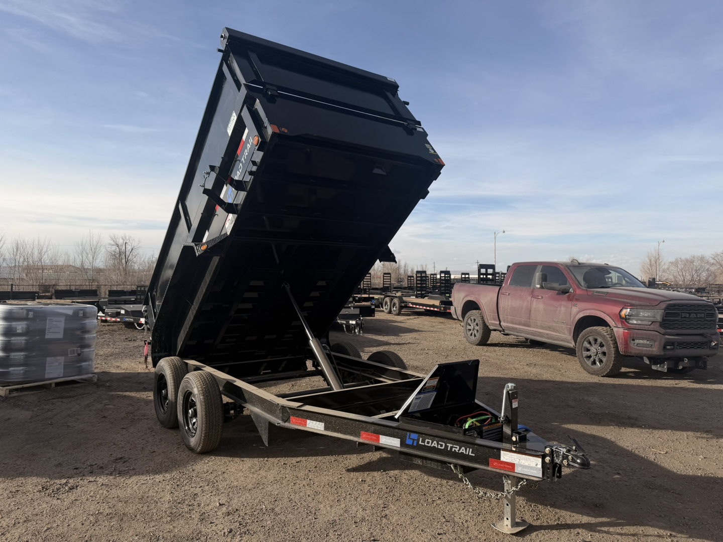 New 2026 Load Trail 6-12 Dump 5.2K Axles W/ SIDE EXTENSIONS