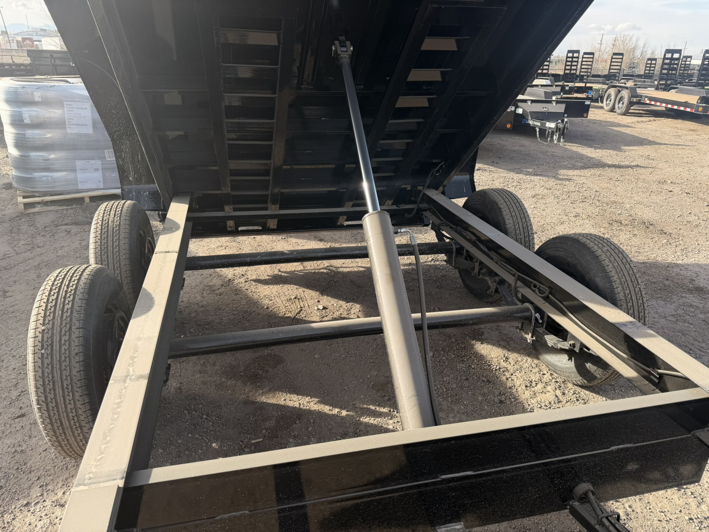 New 2026 Load Trail 6-12 Dump 5.2K Axles W/ SIDE EXTENSIONS