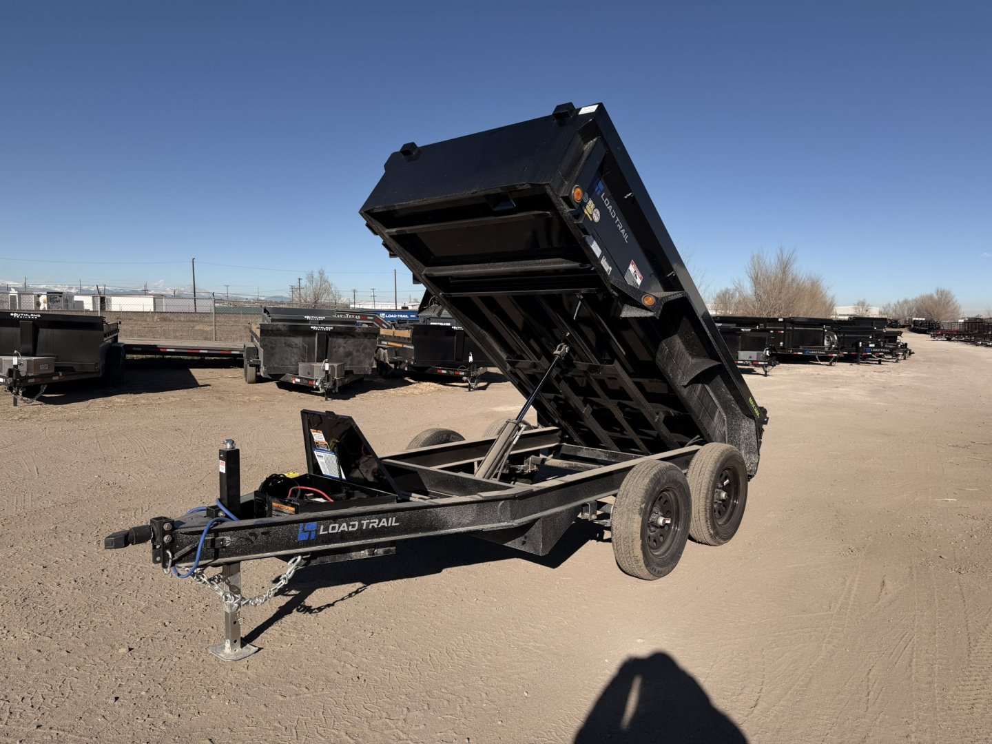 New 2026 Load Trail 5-10 Dump Ram Style 3.5K Axles