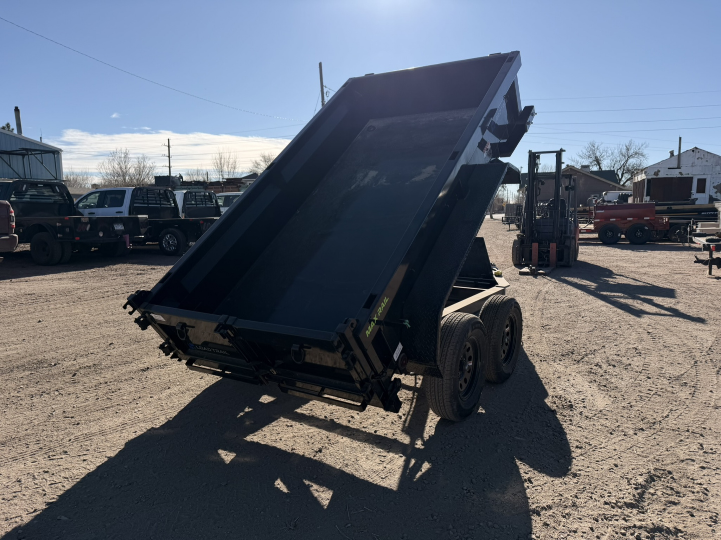 New 2026 Load Trail 5-10 Dump Ram Style 3.5K Axles