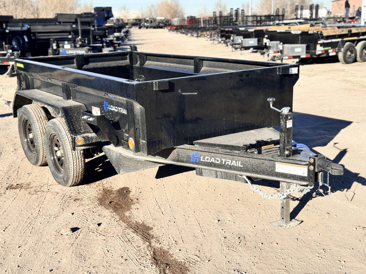 New 2026 Load Trail 5-10 Dump Ram Style 3.5K Axles