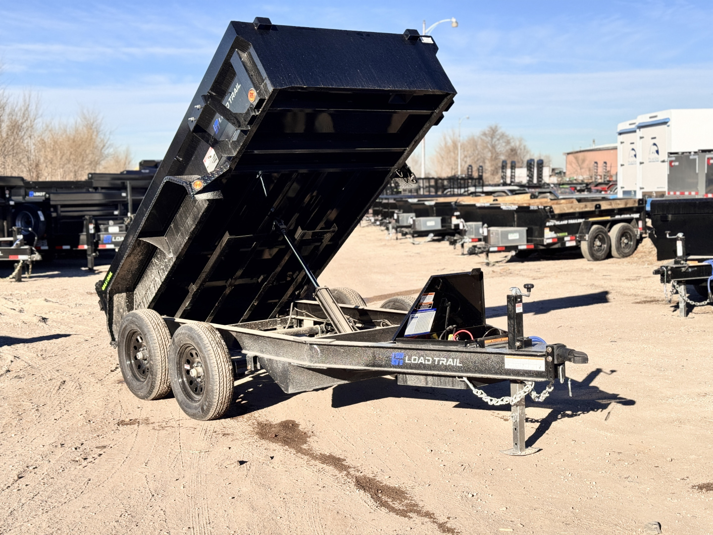 New 2026 Load Trail 5-10 Dump Ram Style 3.5K Axles