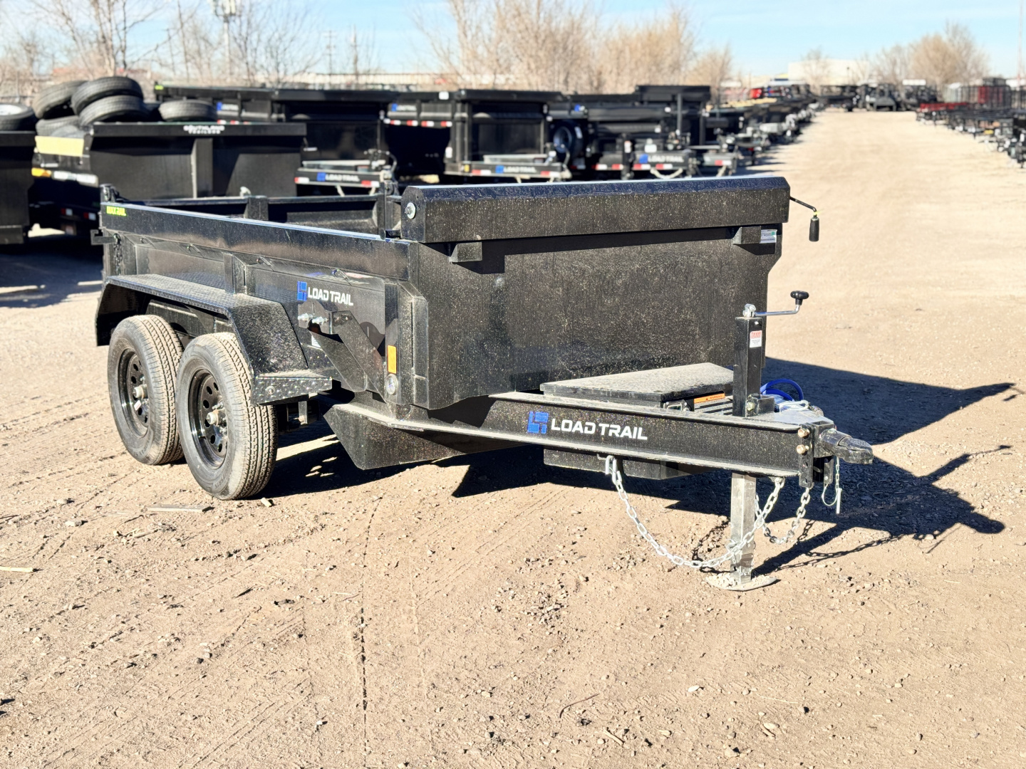 New 2026 Load Trail 5-10 Dump Ram Style 3.5K Axles