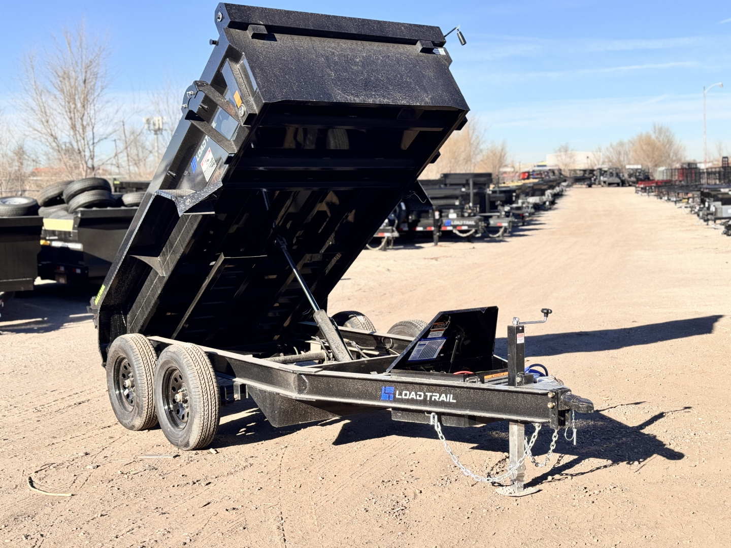 New 2026 Load Trail 5-10 Dump Ram Style 3.5K Axles