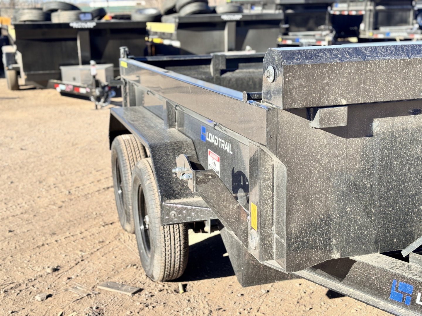 New 2026 Load Trail 5-10 Dump Ram Style 3.5K Axles