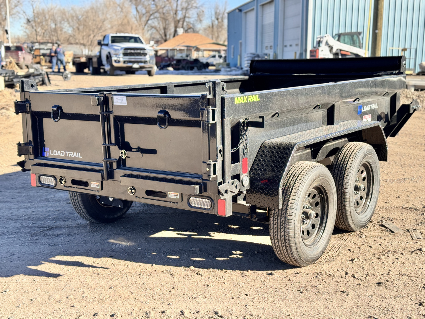 New 2026 Load Trail 5-10 Dump Ram Style 3.5K Axles