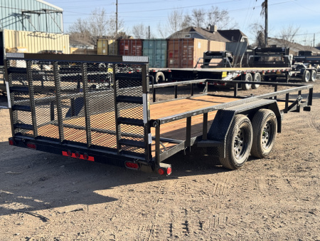 New 2026 Load Trail 7-16 Tandem Axle Rampgate Utility 7K GVWR