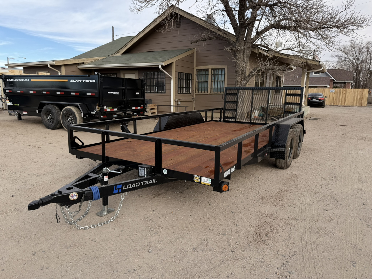 New 2026 Load Trail 7-16 Tandem Axle Rampgate Utility 7K GVWR