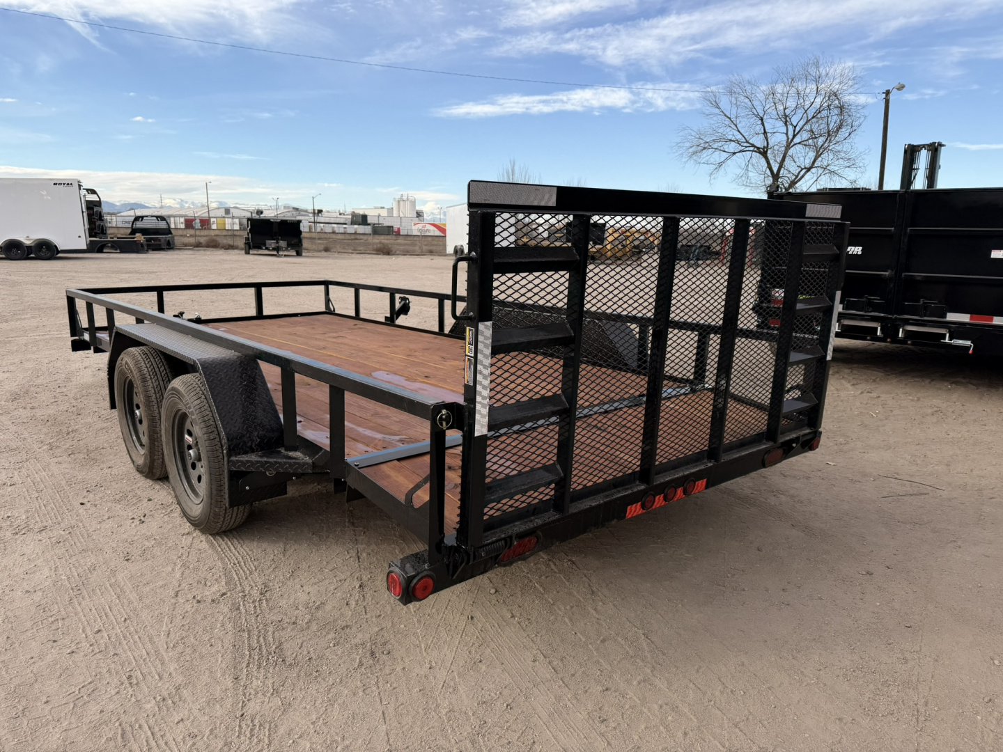 New 2026 Load Trail 7-16 Tandem Axle Rampgate Utility 7K GVWR