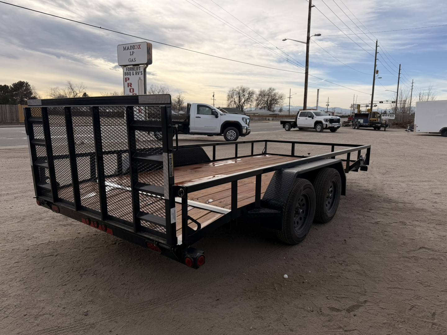 New 2026 Load Trail 7-16 Tandem Axle Rampgate Utility 7K GVWR