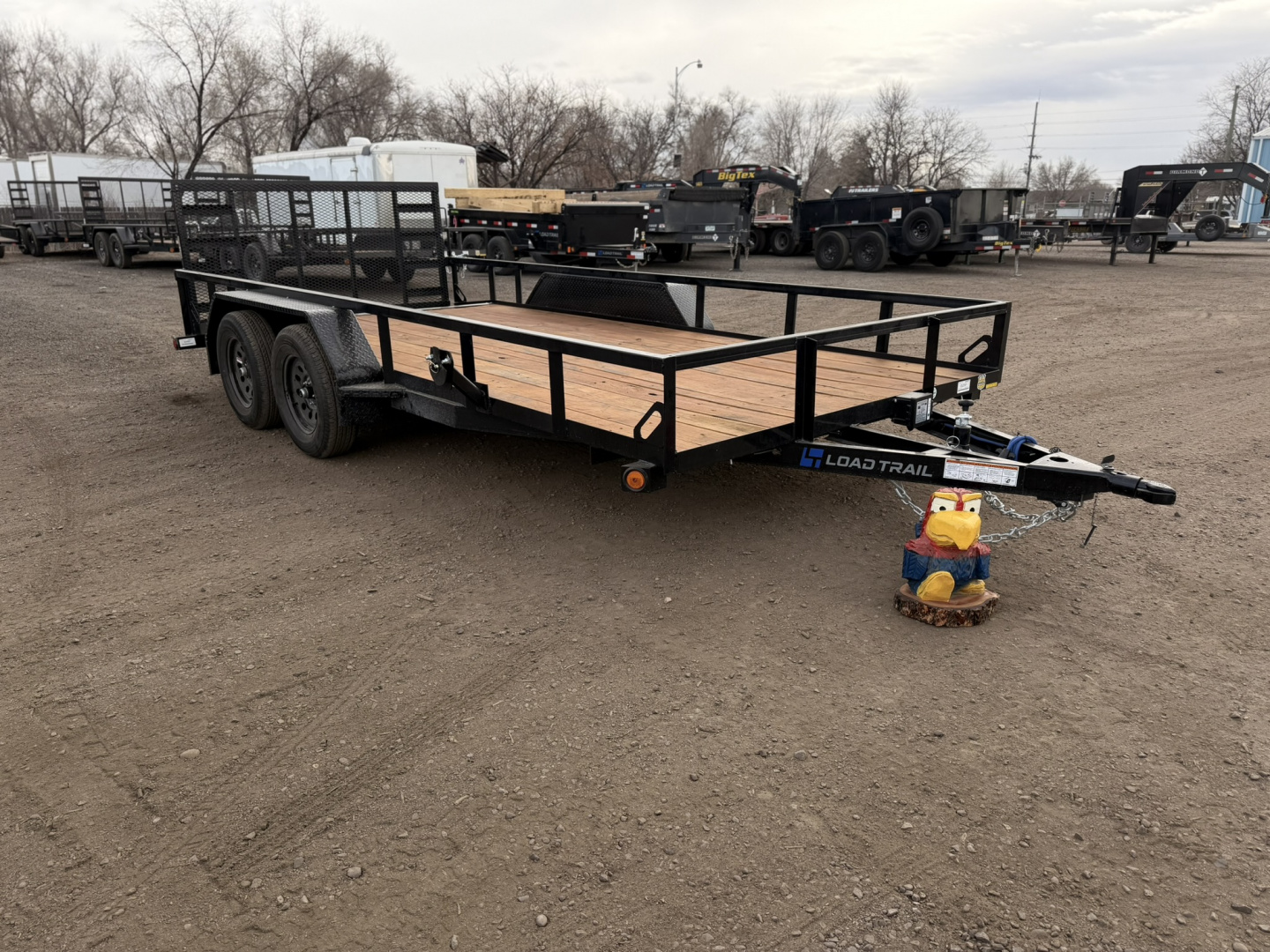 New 2026 Load Trail 7-16 Tandem Axle Rampgate Utility 7K GVWR