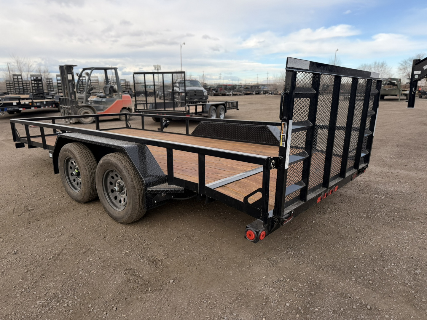 New 2026 Load Trail 7-16 Tandem Axle Rampgate Utility 7K GVWR