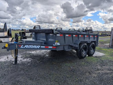New 2026 LAMAR TRAILERS 83x12 14K DL27 Dump Trailer