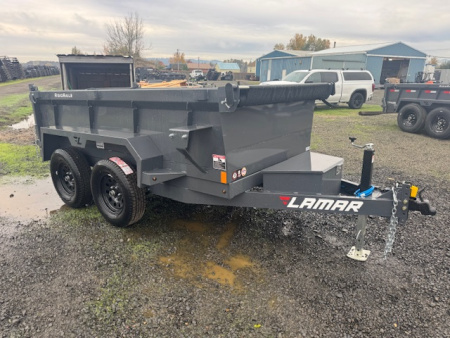 New 2026 LAMAR TRAILERS 60  x 10' DS23 Tandem Axle 7K Dump Trailer