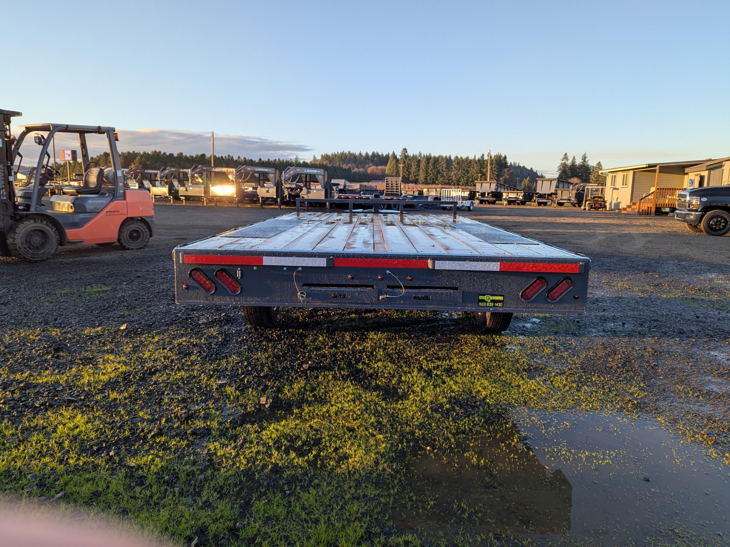 New 2026 LAMAR TRAILERS F8 102x16 14K Deckover Trailer