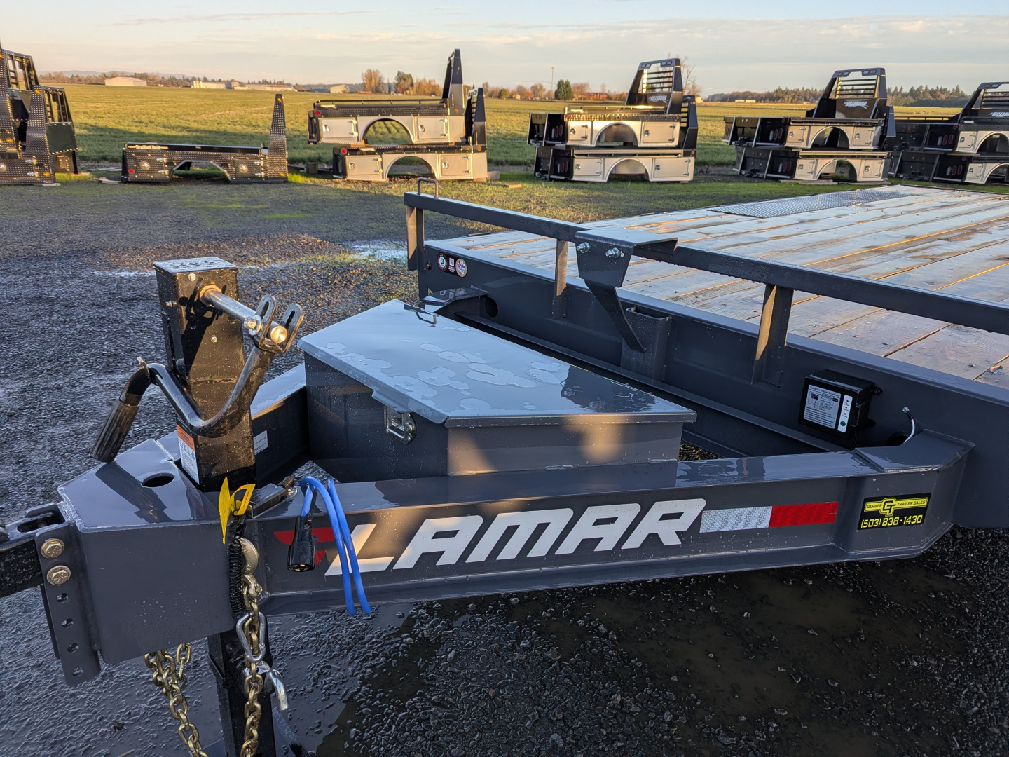 New 2026 LAMAR TRAILERS F8 102x16 14K Deckover Trailer