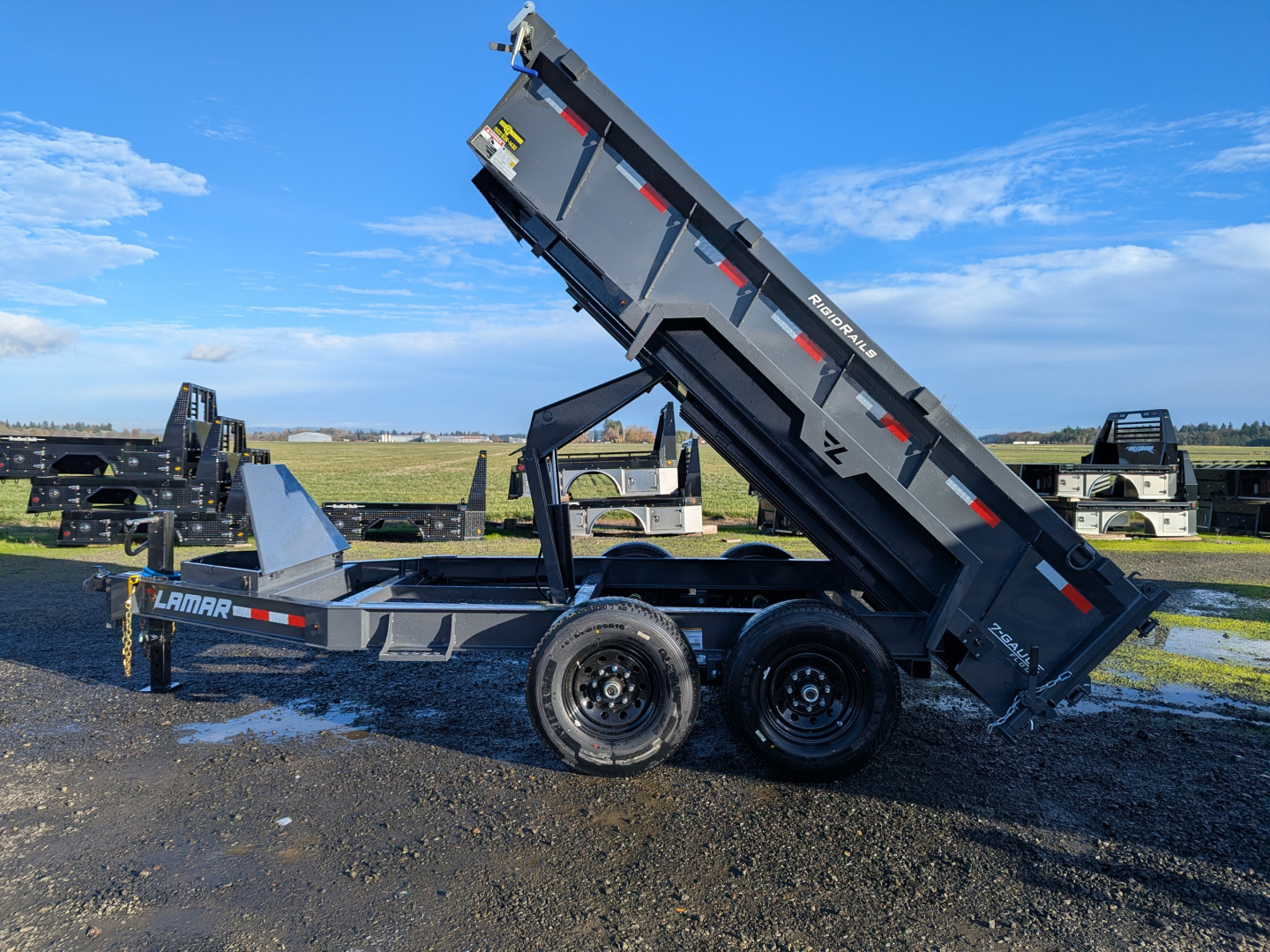 New 2026 LAMAR TRAILERS 83x12 14K DL27 Dump Trailer