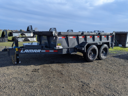 New 2026 LAMAR TRAILERS 83x12 14K DL27 Dump Trailer