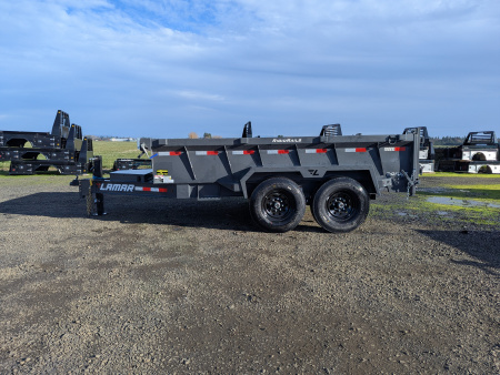 New 2026 LAMAR TRAILERS 83x12 14K DL27 Dump Trailer