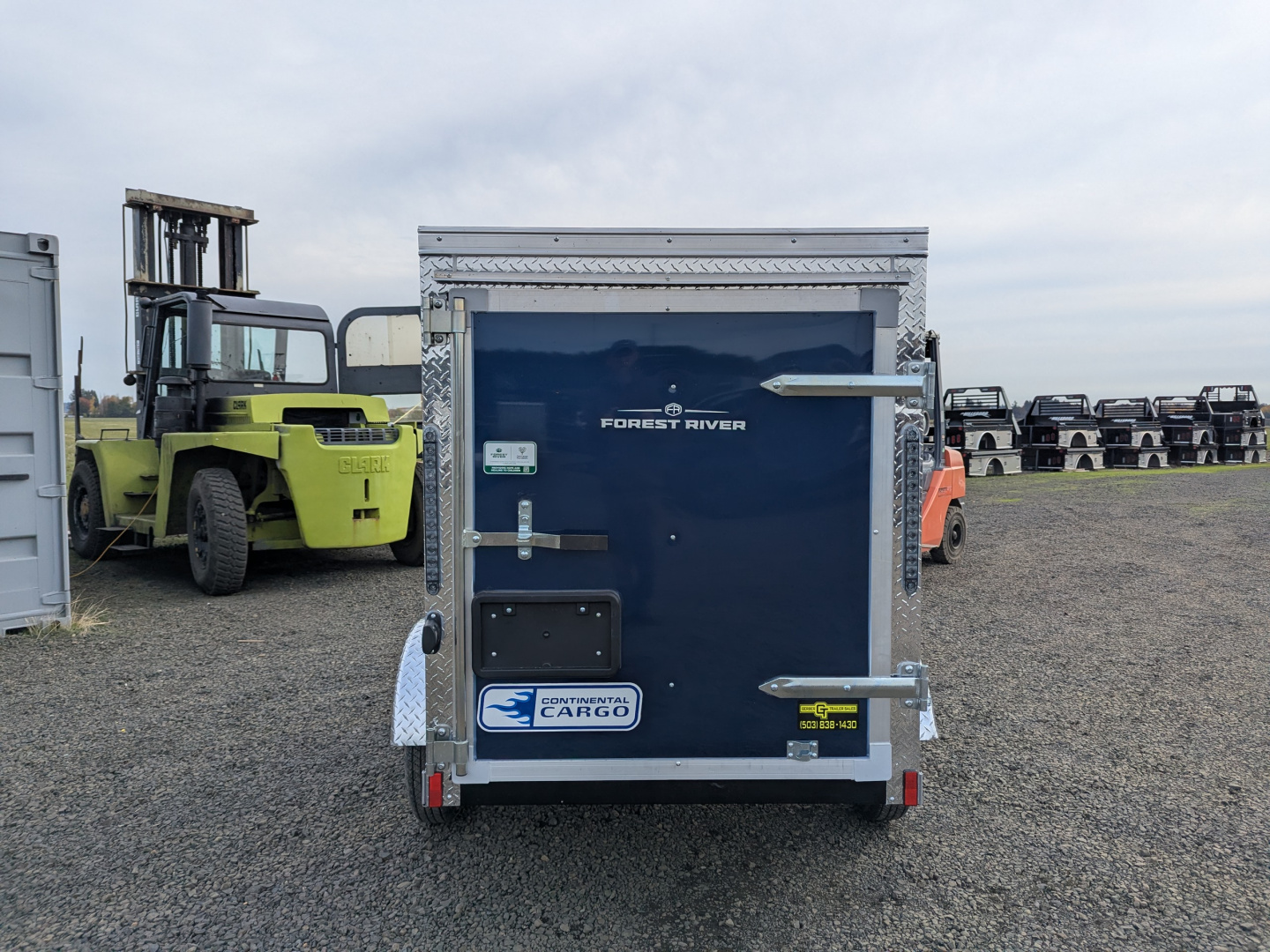 New 2026 CONTINENTAL CARGO VHW 4X6/2K SA Cargo / Enclosed Trailer