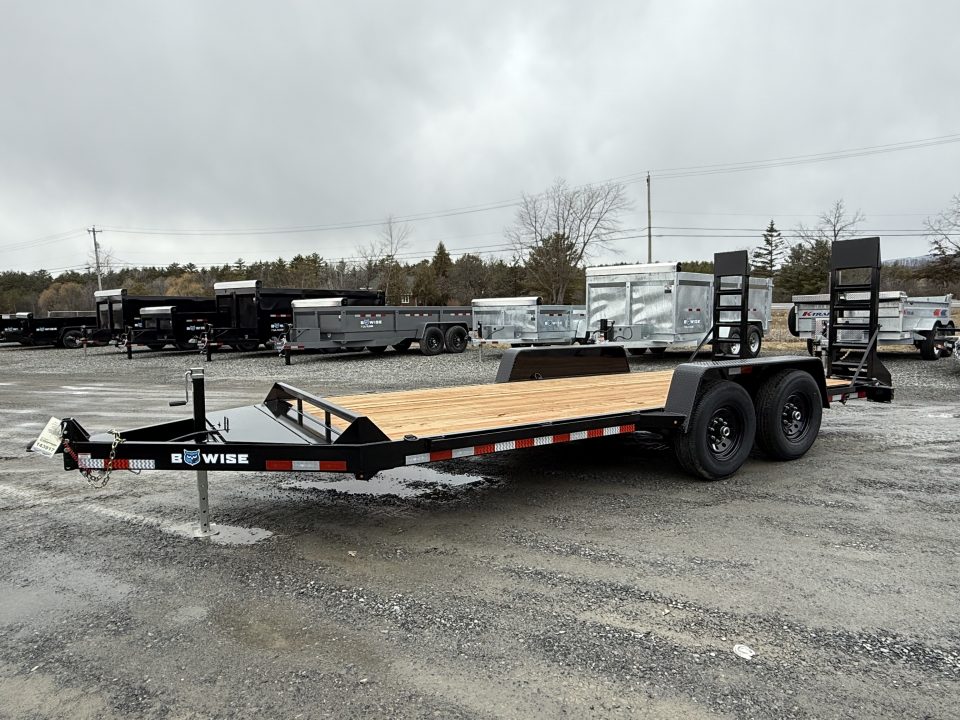 New 2026 BWISE EH18-12 Equipment Trailer