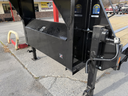 New 2026 Liberty LF GOOSENECK TRAILER MAMMOTH RAMPS 35+5 17.5K G.V.W.R. NON CDL HOTSHOT