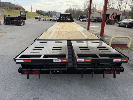 New 2026 Liberty LF GOOSENECK TRAILER MAMMOTH RAMPS 35+5 17.5K G.V.W.R. NON CDL HOTSHOT