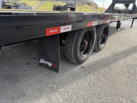New 2026 Liberty LF GOOSENECK TRAILER MAMMOTH RAMPS 35+5 17.5K G.V.W.R. NON CDL HOTSHOT