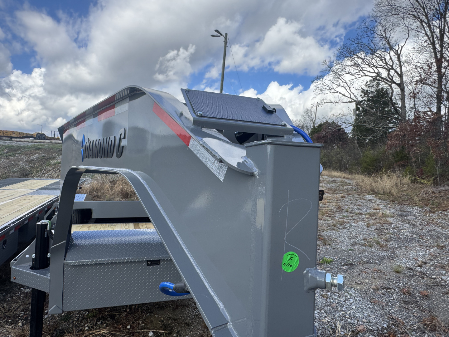 New 2026 Diamond C HXD 210 GOOSENECK Equipment Trailer, HYD JACKS, 23K GVWR