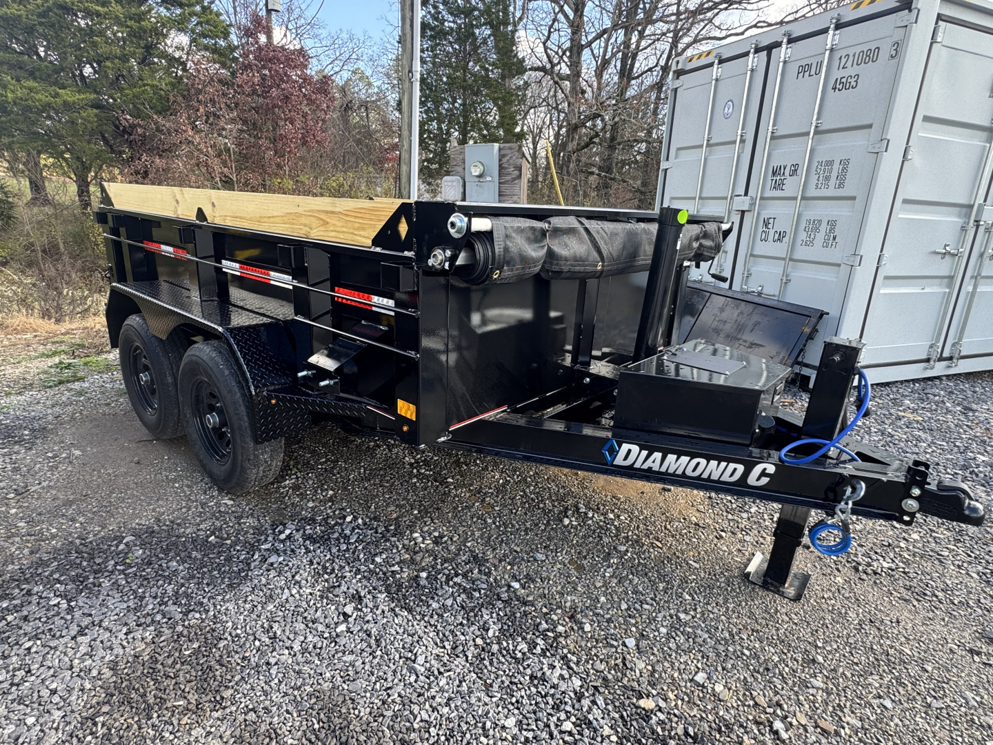 New 2026 Diamond C MDT206 Dump Trailer, PACESETTER EDITION, SOLAR PANEL, REAR STABILIZER FEET