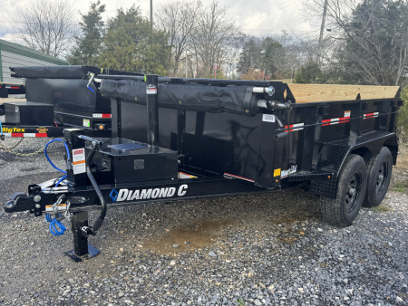 New 2026 Diamond C MDT206 Dump Trailer, PACESETTER EDITION, SOLAR PANEL, REAR STABILIZER FEET