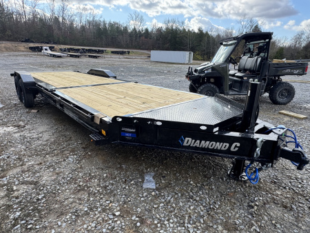 New 2026 Diamond C HDT210 Tilt Trailer, PACESETTER EDITION, HYD JACK, 22K GVWR