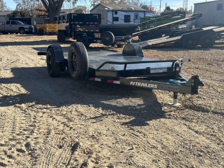 New 2025 PJ Trailers 7x16 SA 7k T1 Tilt Equipment Trailer