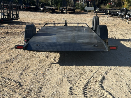 New 2025 PJ Trailers 7x16 SA 7k T1 Tilt Equipment Trailer