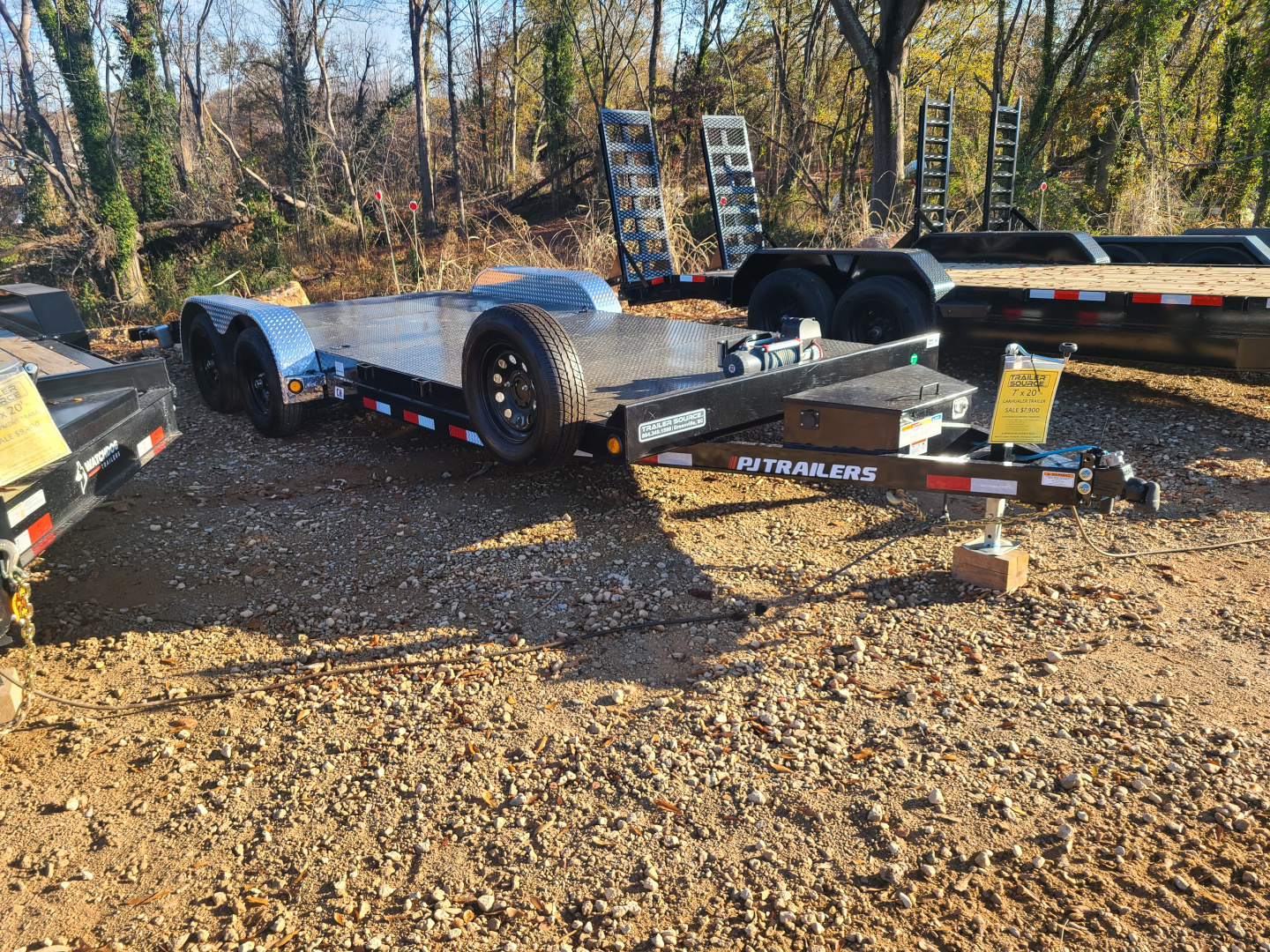 New 2026 PJ Trailers 7x20 7k CH Equipment Trailer