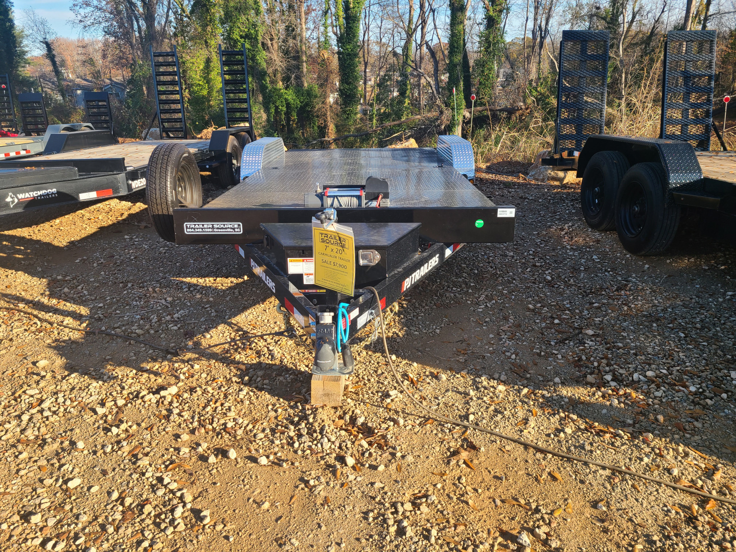 New 2026 PJ Trailers 7x20 7k CH Equipment Trailer