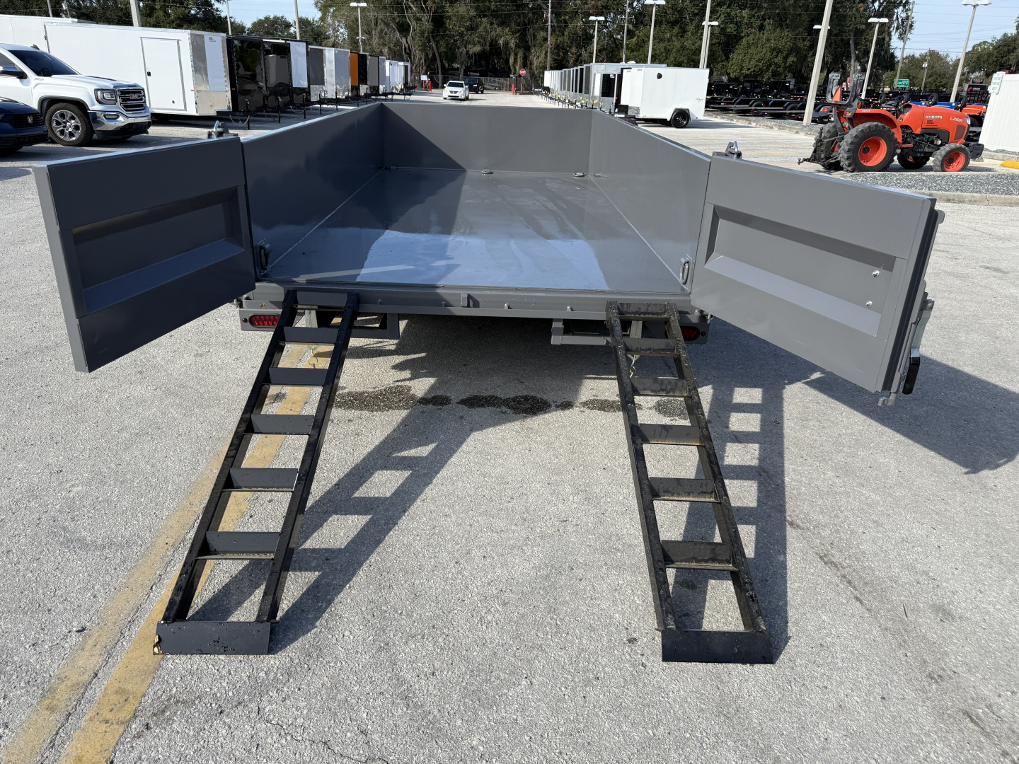 New 2026 Midsota 82x18 15.4K Dump Trailer