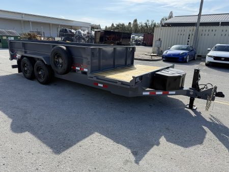 New 2026 Midsota 82x18 15.4K Dump Trailer