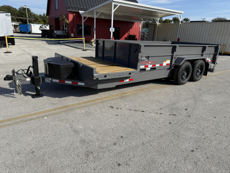 New 2026 Midsota 82x18 15.4K Dump Trailer