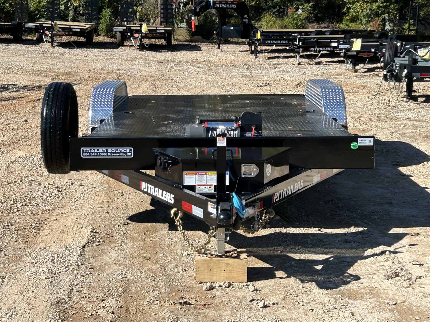 New 2026 PJ Trailers 7x20 7k CH Equipment Trailer