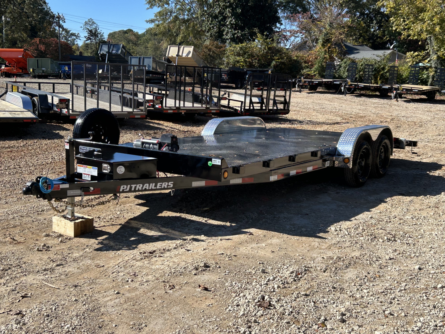 New 2026 PJ Trailers 7x20 7k CH Equipment Trailer