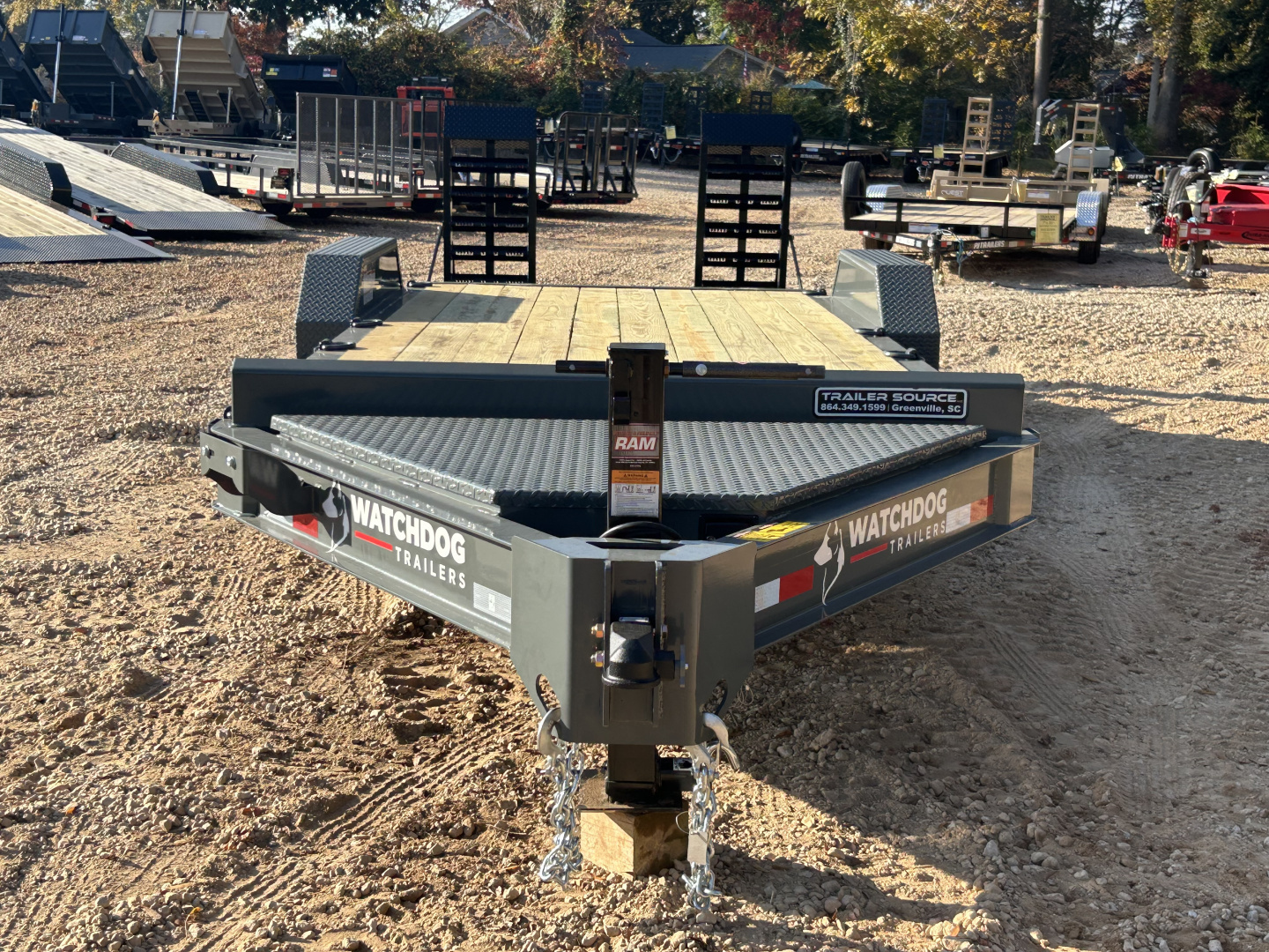 New 2026 Watchdog Trailers 7x20 14K GBA Equipment Trailer