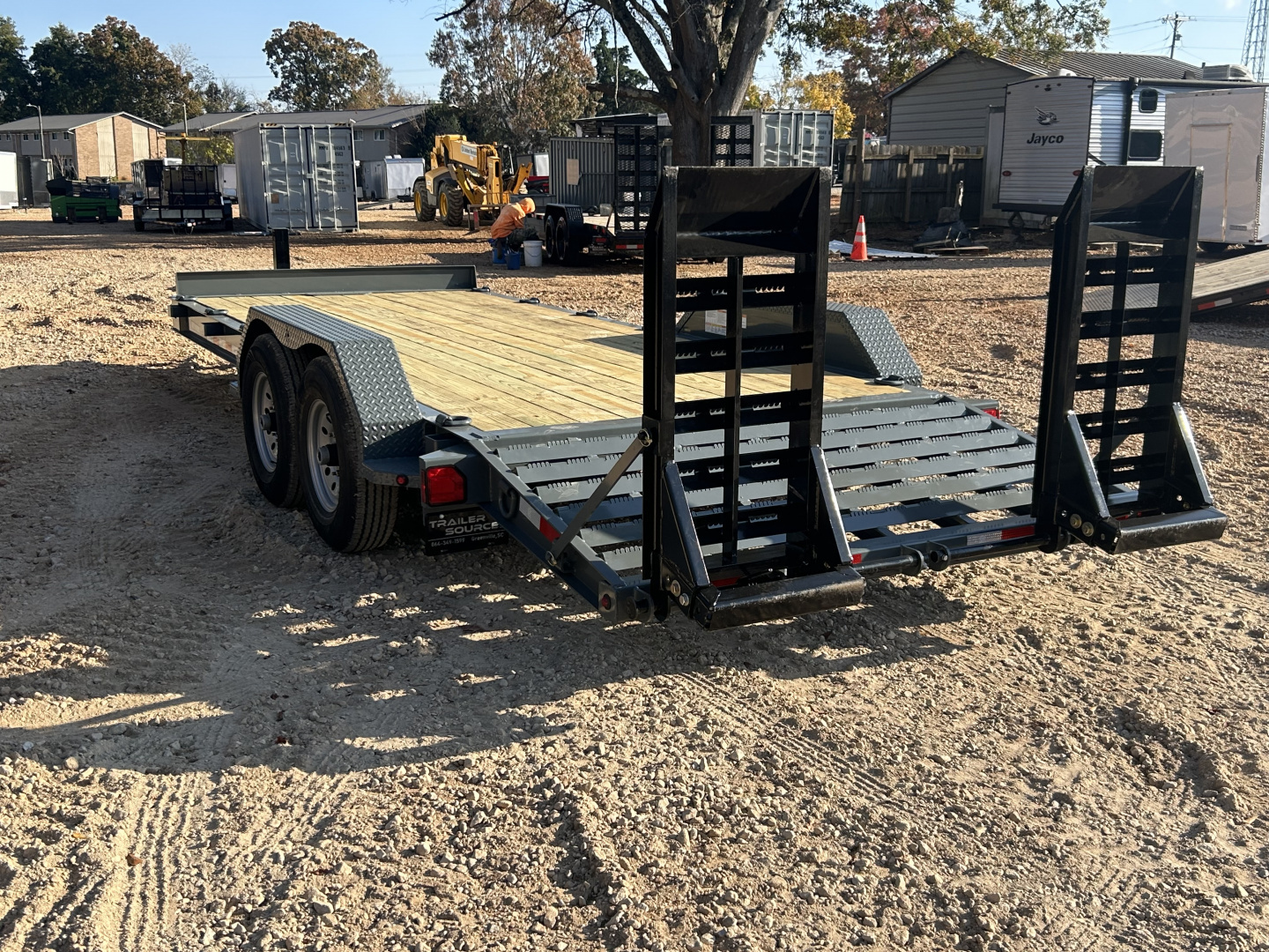 New 2026 Watchdog Trailers 7x20 14K GBA Equipment Trailer