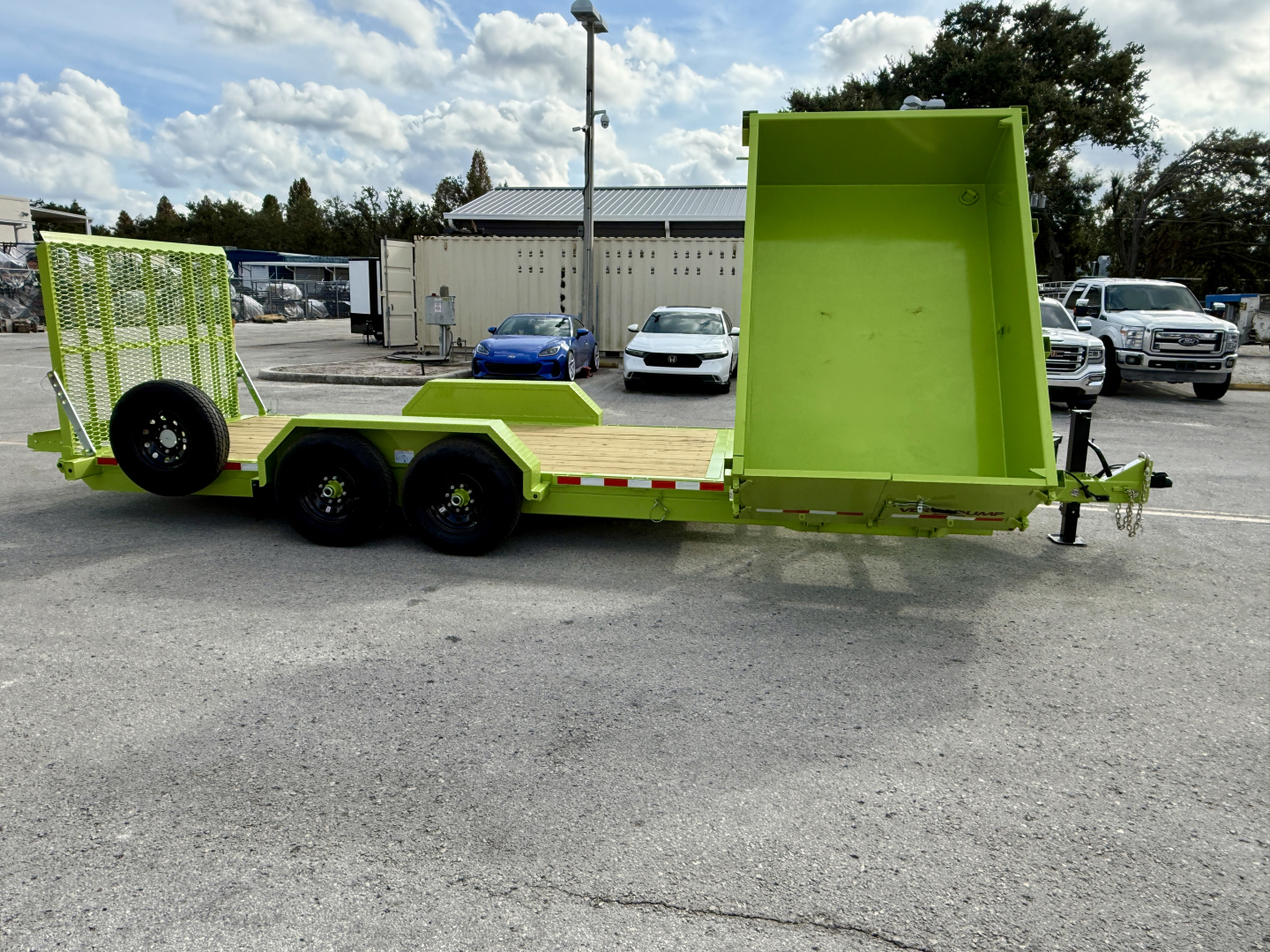 New 2026 Midsota 82x20 15.4K Dump/Landscape Trailer