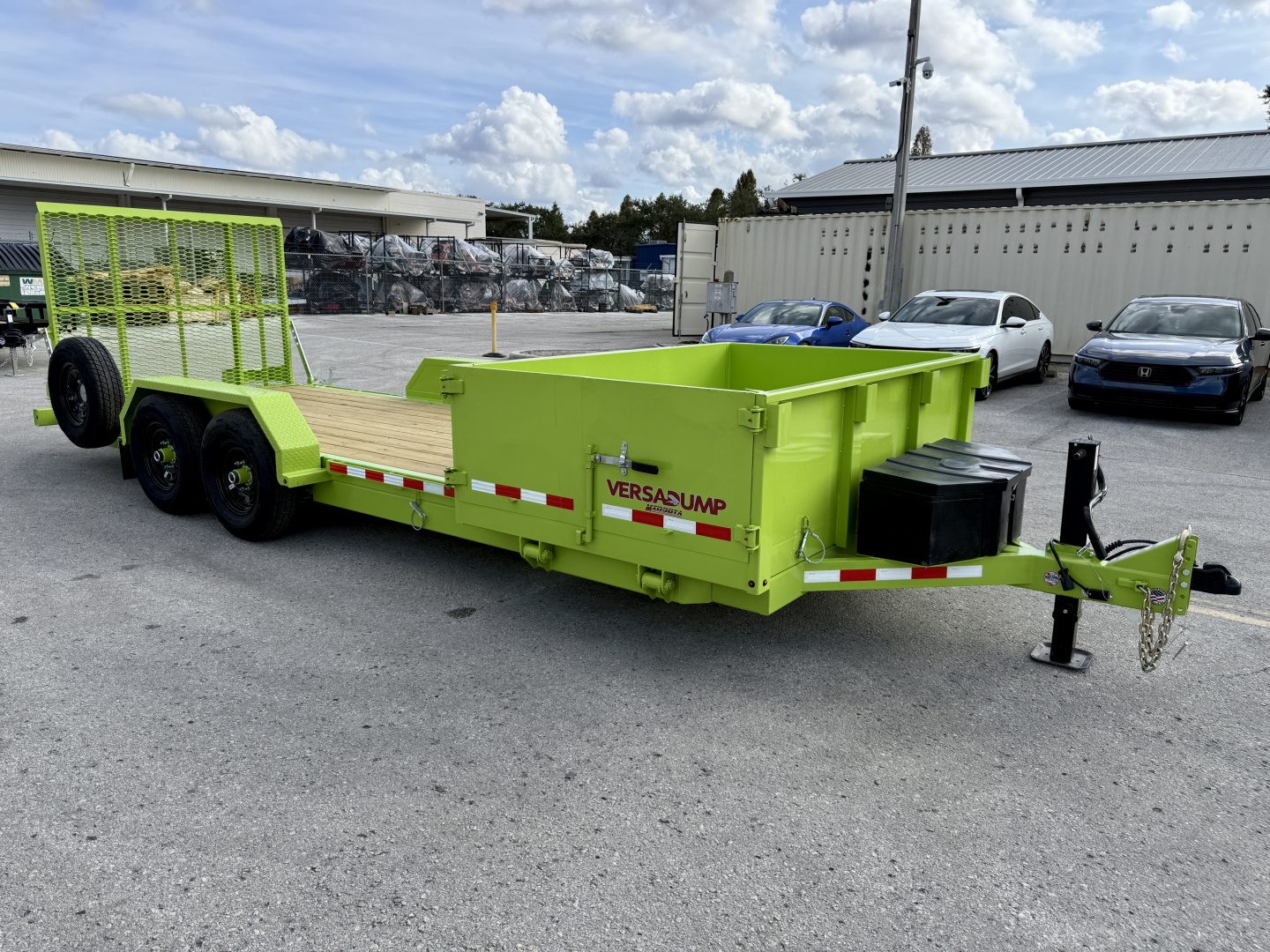 New 2026 Midsota 82x20 15.4K Dump/Landscape Trailer