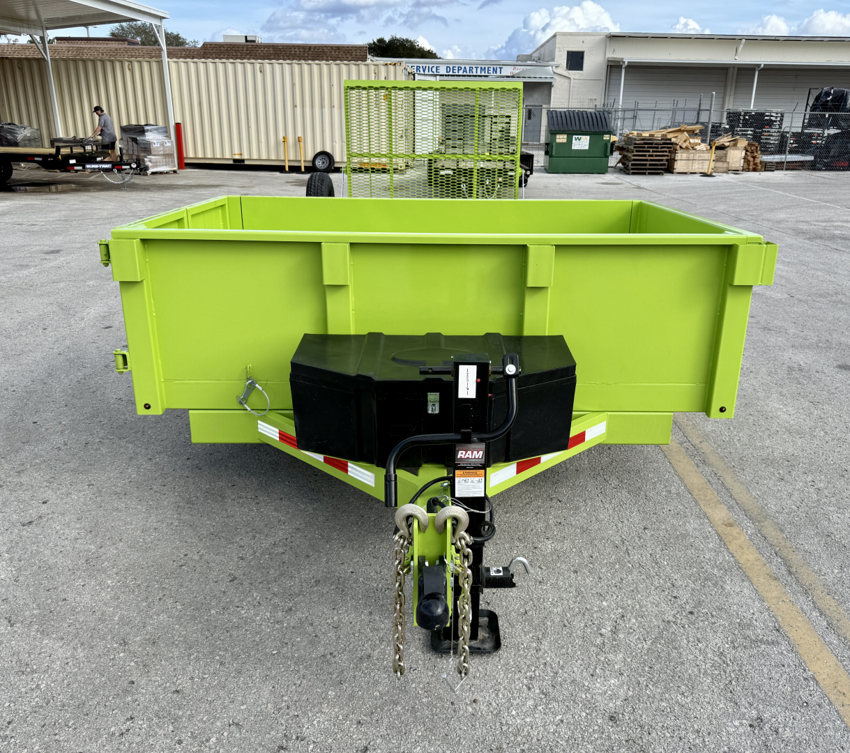 New 2026 Midsota 82x20 15.4K Dump/Landscape Trailer