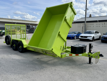 New 2026 Midsota 82x20 15.4K Dump/Landscape Trailer