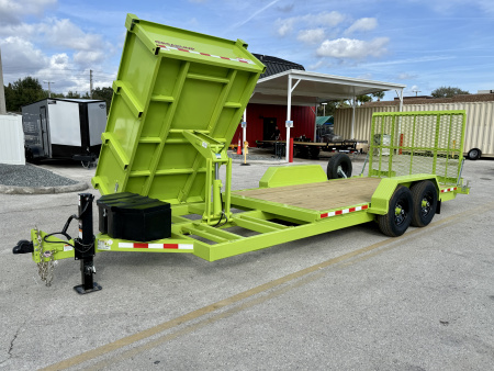New 2026 Midsota 82x20 15.4K Dump/Landscape Trailer
