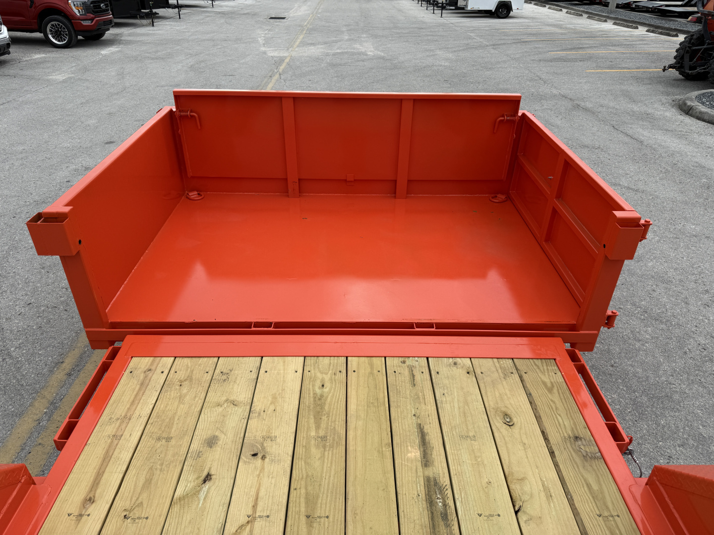 New 2026 Midsota 82x18 15.4K Dump/Landscape Trailer